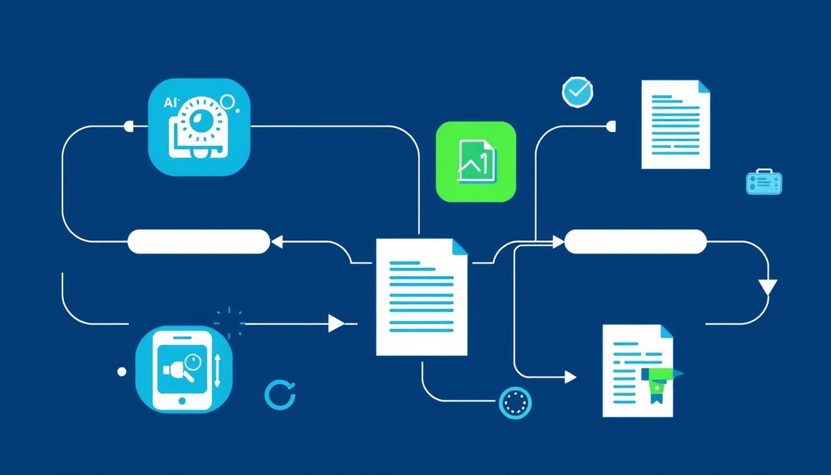 Proceso automatizado de ventas con IA mostrando el flujo completo desde generación de leads hasta conversión de clientes Flujo de trabajo de automatización de ventas desde leads hasta conversión