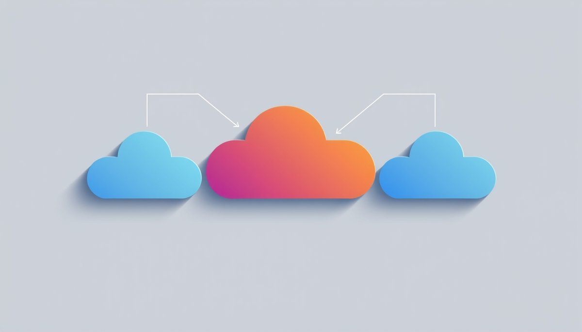 Principales plataformas de computación en la nube para implementación de IA: Microsoft Azure, Amazon Web Services y Google Cloud Platform Plataformas cloud Azure, AWS y Google Cloud interconectadas