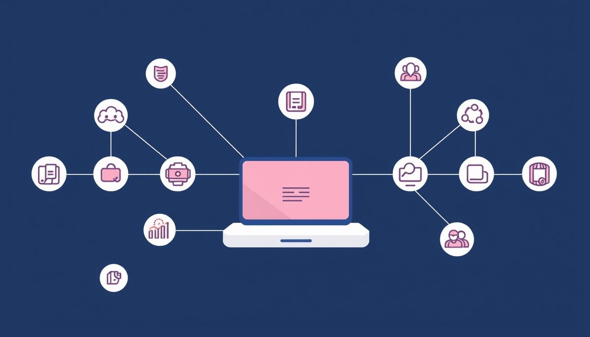 Plataformas digitales de diferentes proveedores de IA para procurement conectadas por redes de datos empresariales Mercado de soluciones IA para procurement con proveedores empresariales y startups innovadoras