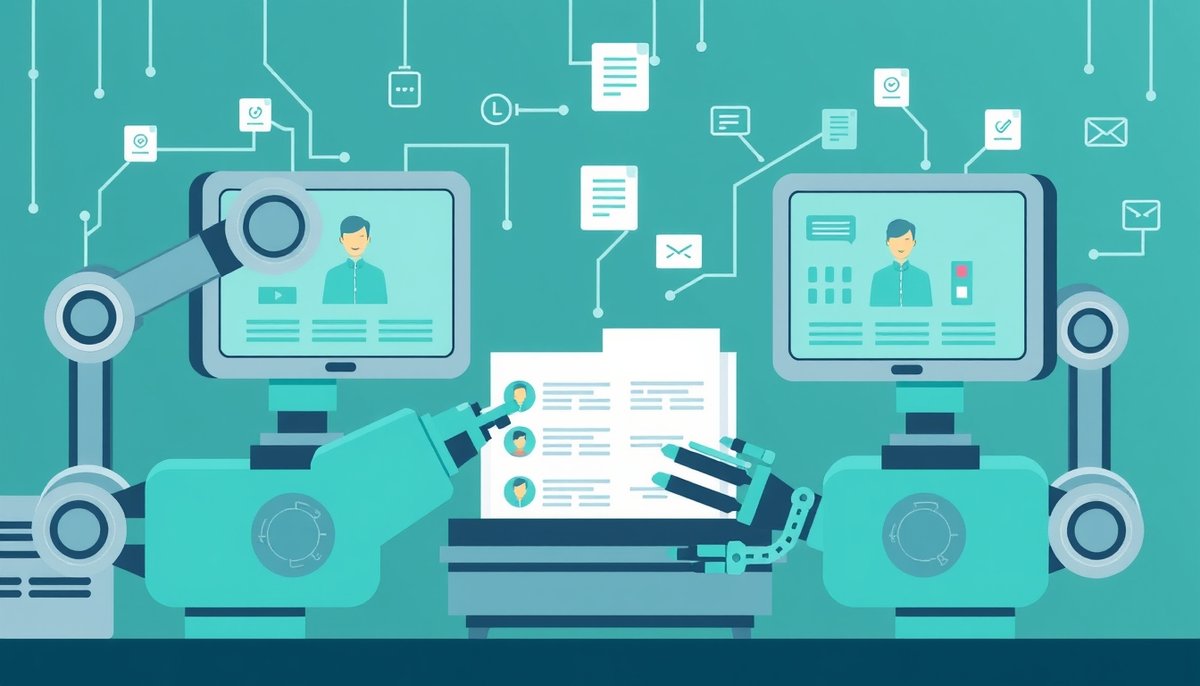 Sistema de inteligencia artificial automatizando la gestión y clasificación de leads y perfiles de clientes Automatización de IA en procesos de ventas clasificando datos de clientes