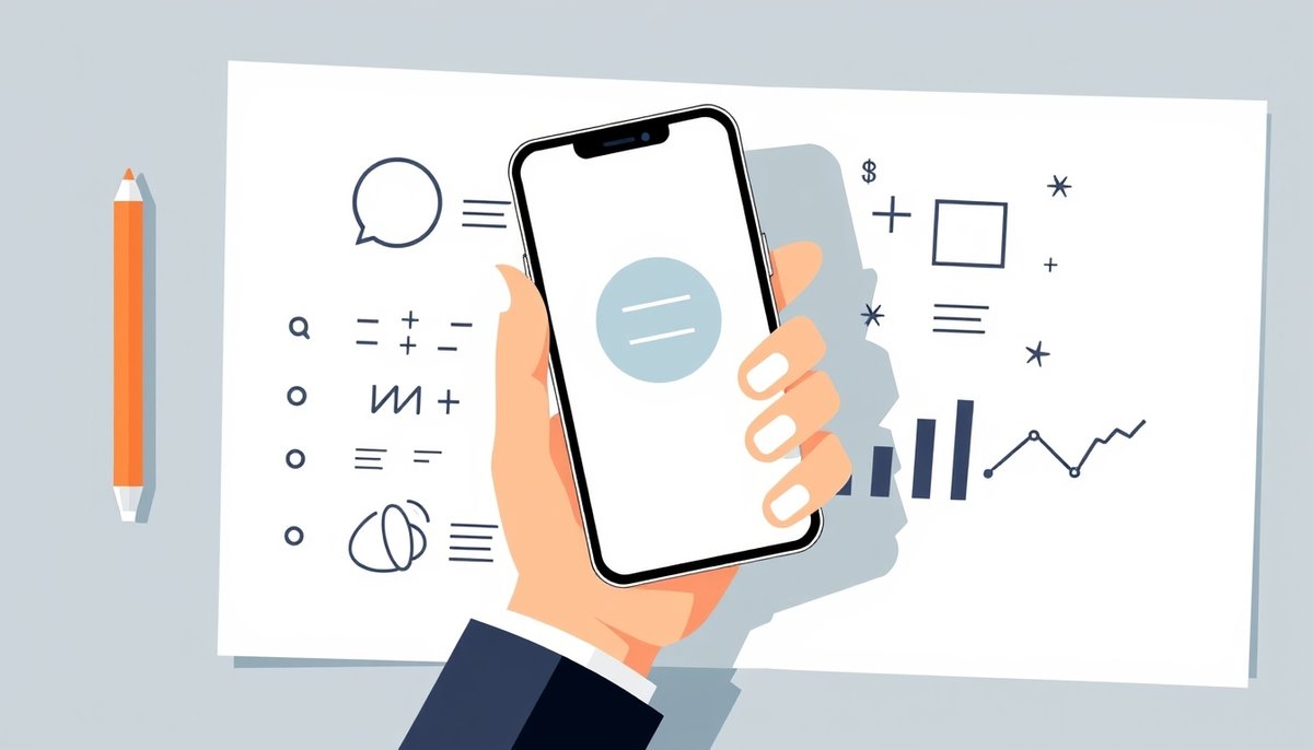 Proceso de escaneo de ecuaciones matemáticas con cámara del móvil y reconocimiento óptico de caracteres Smartphone escaneando ecuación matemática escrita en papel con reconocimiento digital